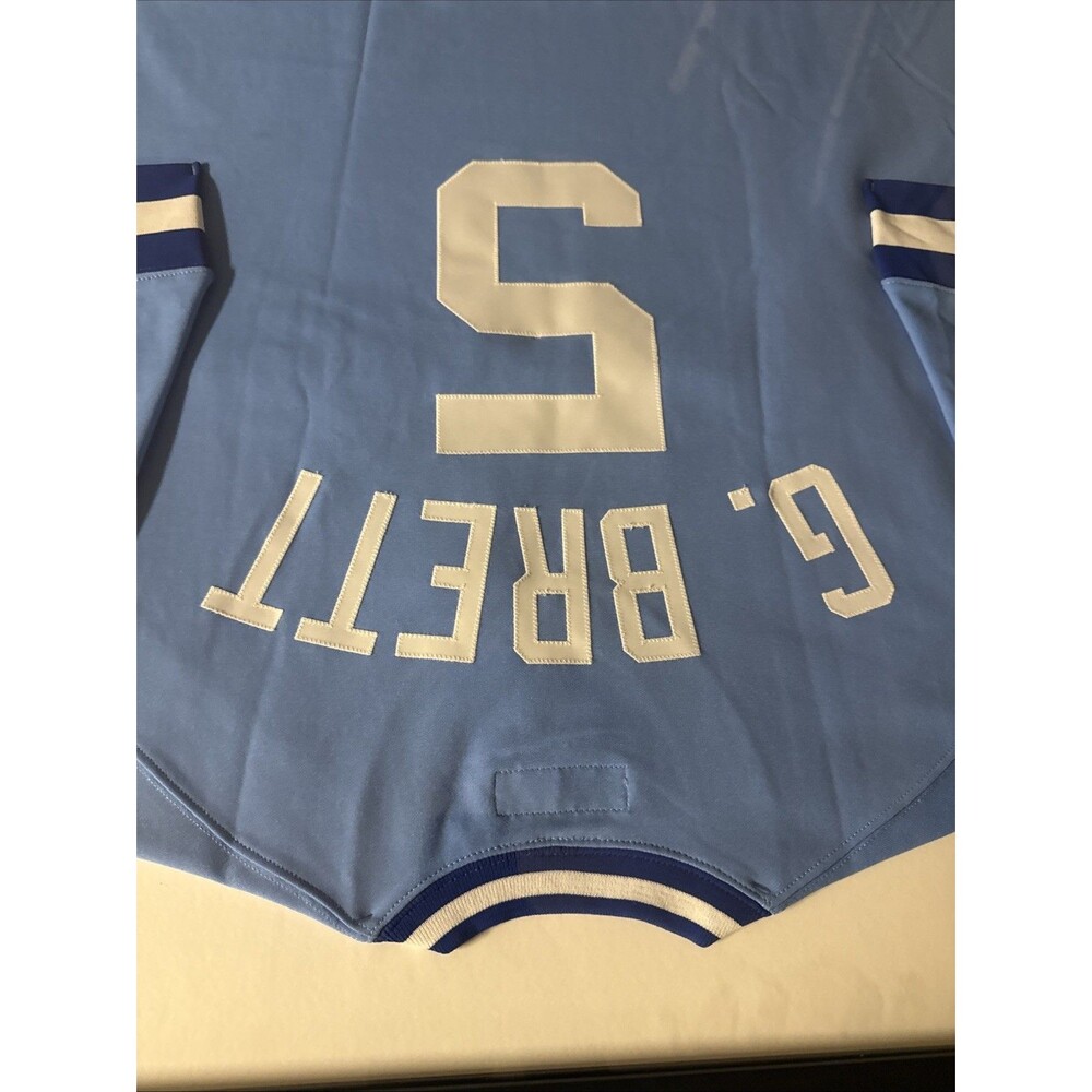 George Brett 1980 Kansas City Royals Mitchell & Ness MLB Jersey